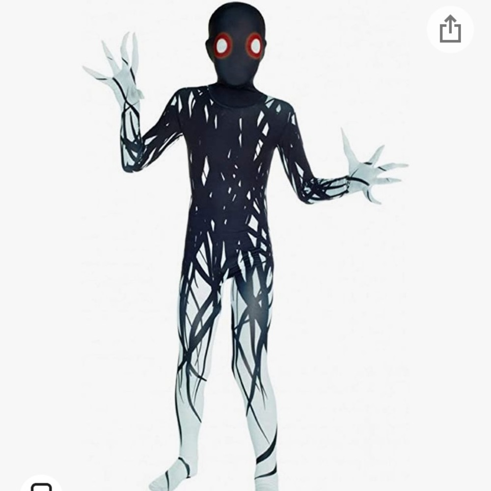 COPY - Morphsuits Official Zalgo Costume Urban Legend Kid